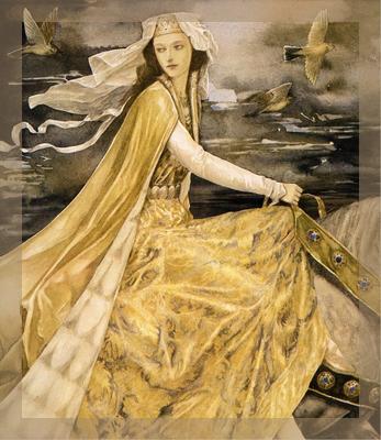 Alan Lee - from the Mabinogian: Rhiannon