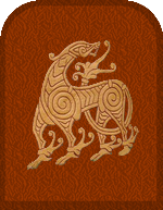 RuneStone Grotto Icon: Viking era creature carving