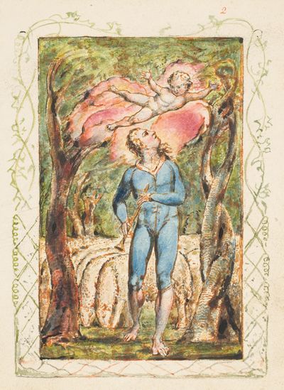 Art by William Blake - 'Songs of Innocence'